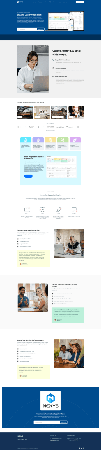 Nexys – Loan Origination Software
